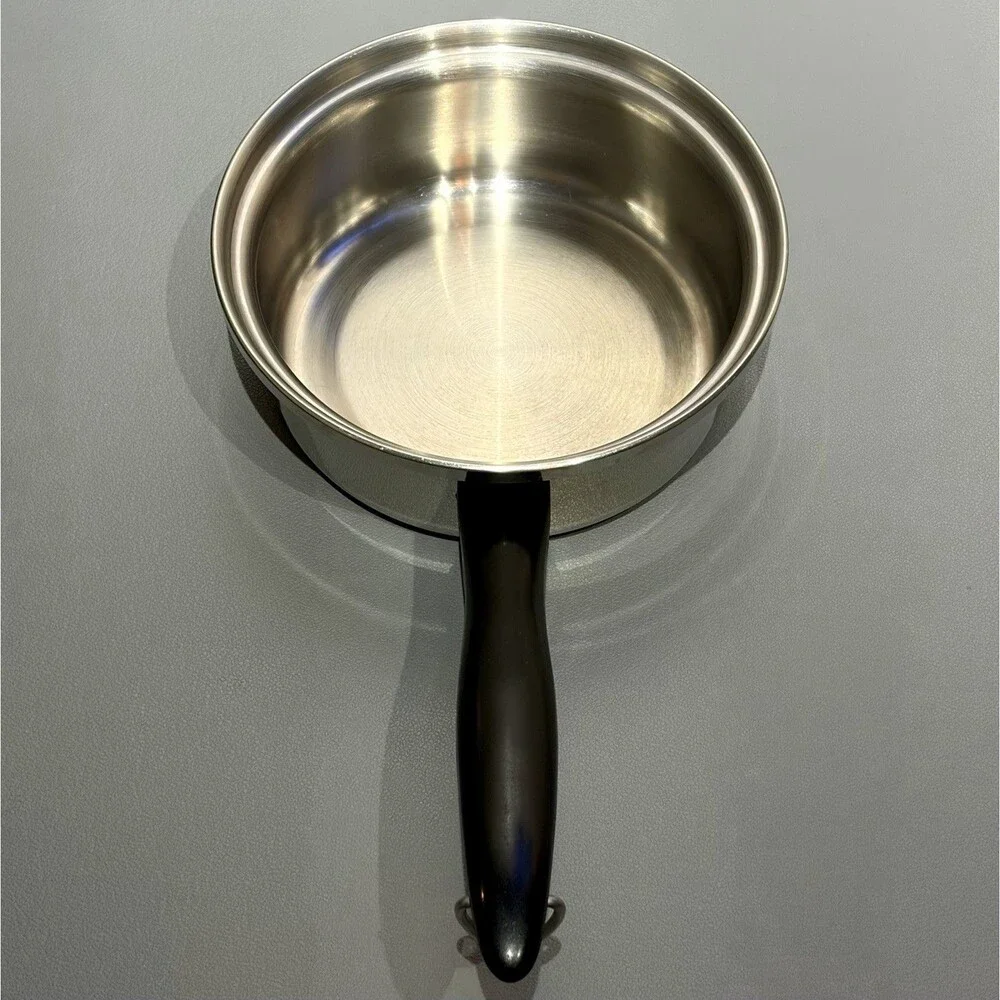 Vintage Colonial 1 Quart Sauce Pot Pan Stainless Steel Heavy Duty 3 Ply 18-8 USA